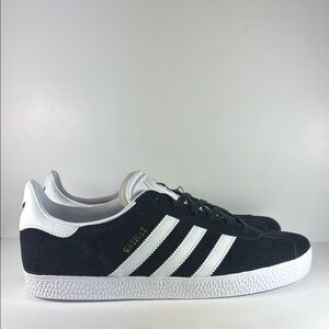 Adidas Gazelle Black and White Sneakers Size 7Y Big Kid Sneakers Shoes